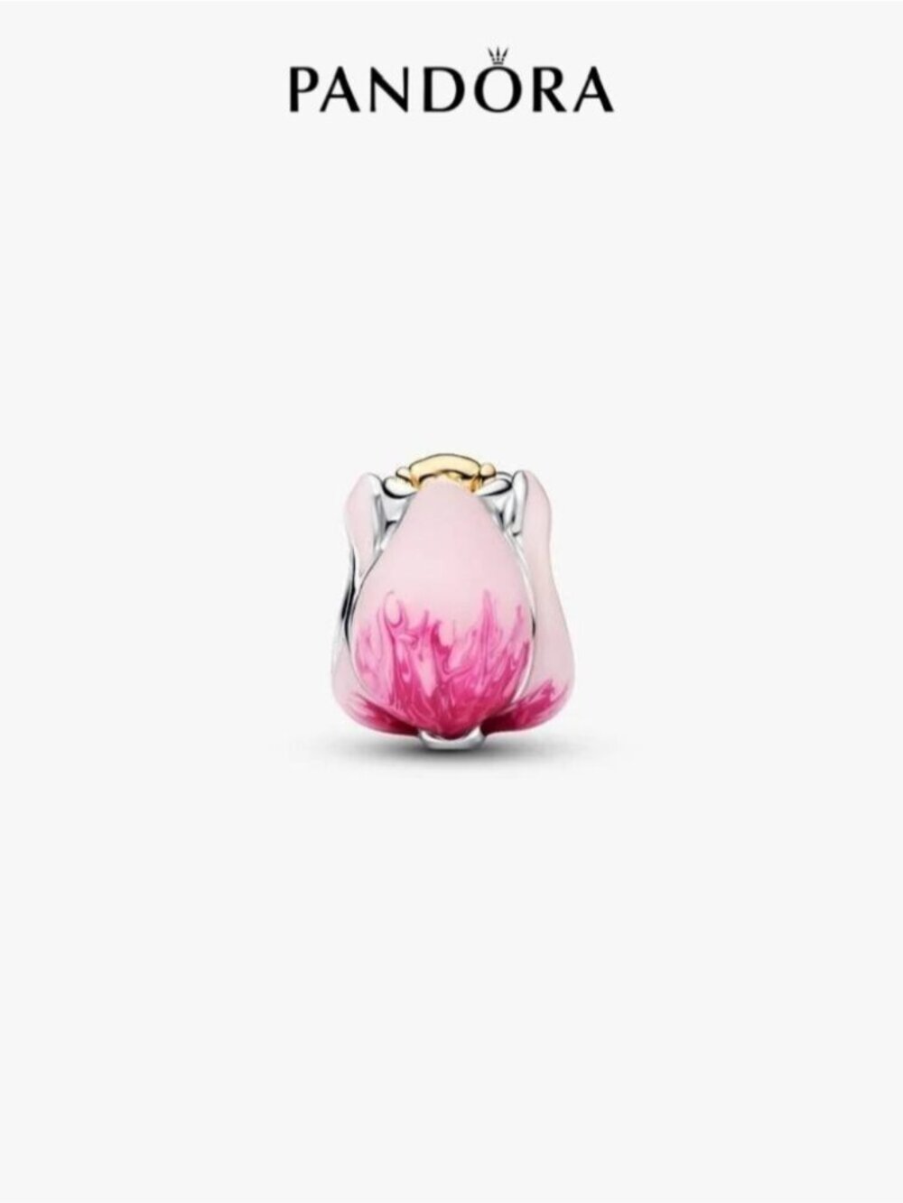 Pandora Pink Tulip Charm